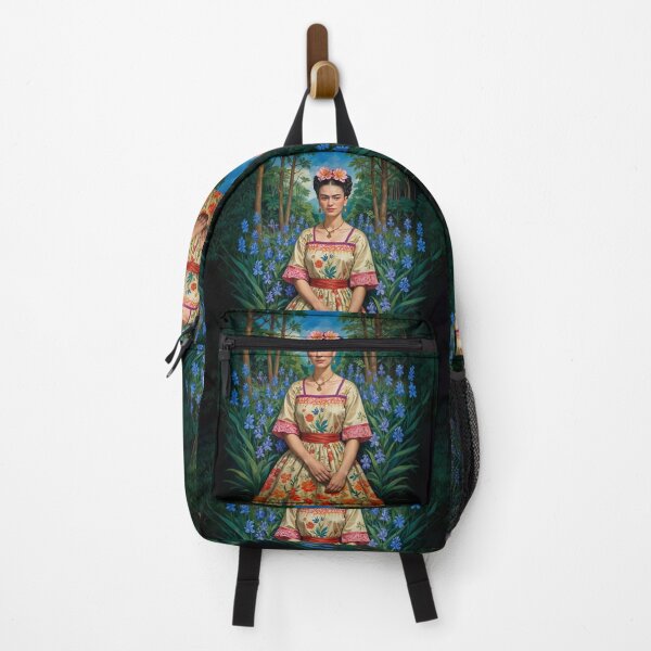 Item preview, Frida Kahlo Bluebell Flowers designed and sold by TeeARTHY.
