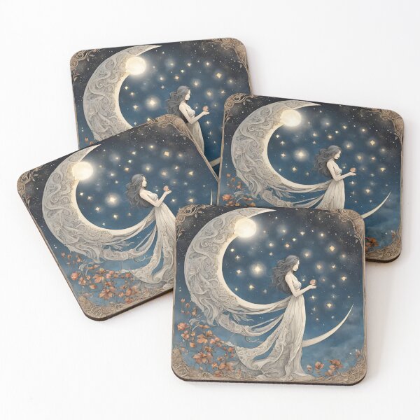 Item preview, Moonlit Love: Heartfelt Mother and Child Designs designed and sold by Neeanee.