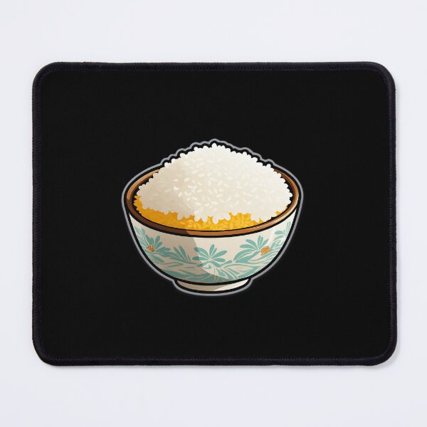 Item preview, Illustrated bowl of rice designed and sold by artwaves.