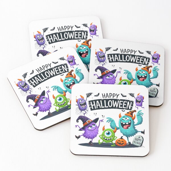 Item preview, Happy Halloween Monster T-Shirt designed and sold by BECCdesigns.