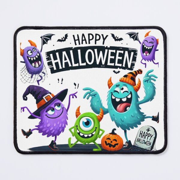 Item preview, Happy Halloween Monster T-Shirt designed and sold by BECCdesigns.