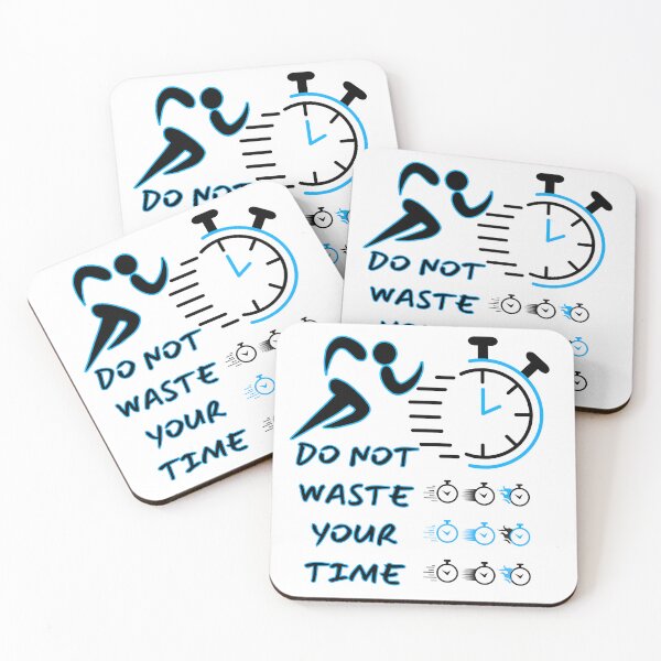 Item preview, DO NOT WASTE YOUR TIME designed and sold by stickersrafisa.