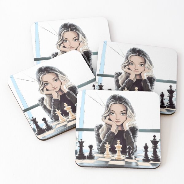 Item preview, Anna Cramling Fan Art Cartoon designed and sold by GambitChess.
