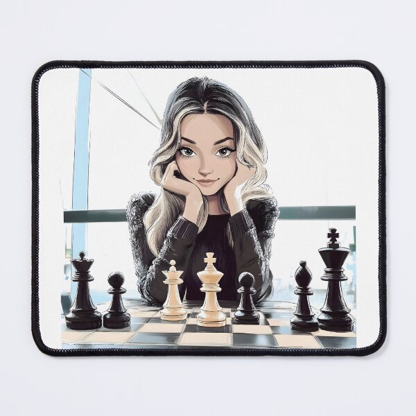 Item preview, Anna Cramling Fan Art Cartoon designed and sold by GambitChess.