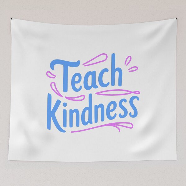 Item preview, Teach Kindness! Pink And Blue designed and sold by PMCreative.