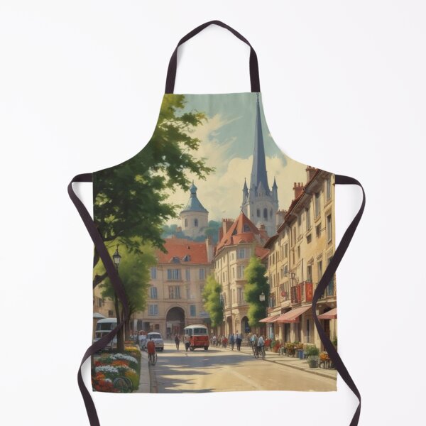 Aperçu de l'œuvre village français créée et vendue par GasconyPassion.