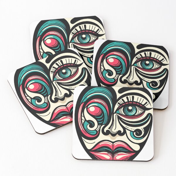 Item preview, Abstract face designed and sold by jhojho.
