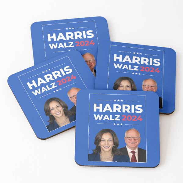 Artikelvorschau, Kamala Harris Tim Walz 2024 entworfen und verkauft von UptownGirls.