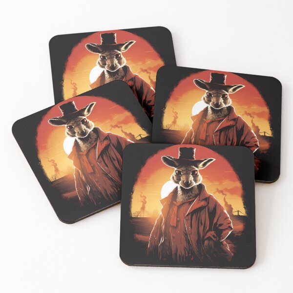 Item preview, "Wild West Kangaroo" designed and sold by Art-Vortex-fr.