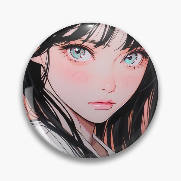 Item preview, Soft Intense Gaze Anime Girl designed and sold by bubblegoth.
