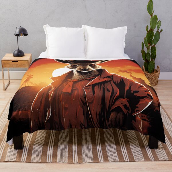 Item preview, "Wild West Kangaroo" designed and sold by Art-Vortex-fr.