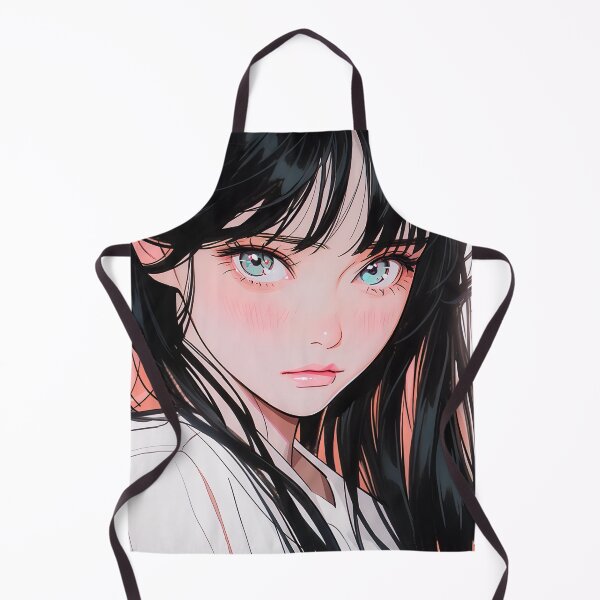 Item preview, Soft Intense Gaze Anime Girl designed and sold by bubblegoth.