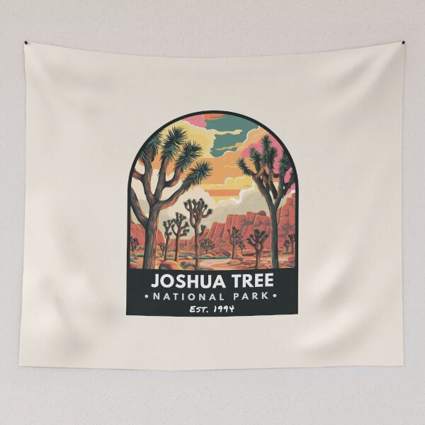 Item preview, Joshua Tree National Park, Vintage travel designed and sold by PinkandP.