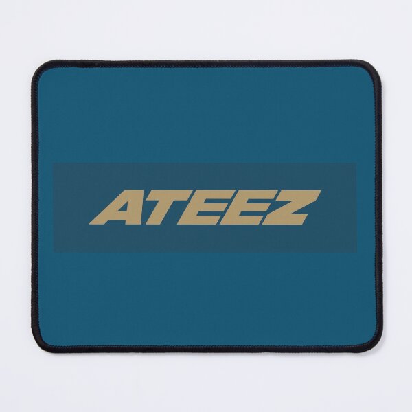 Item preview, Ateez logo sticker golden hour designed and sold by teezer designs.