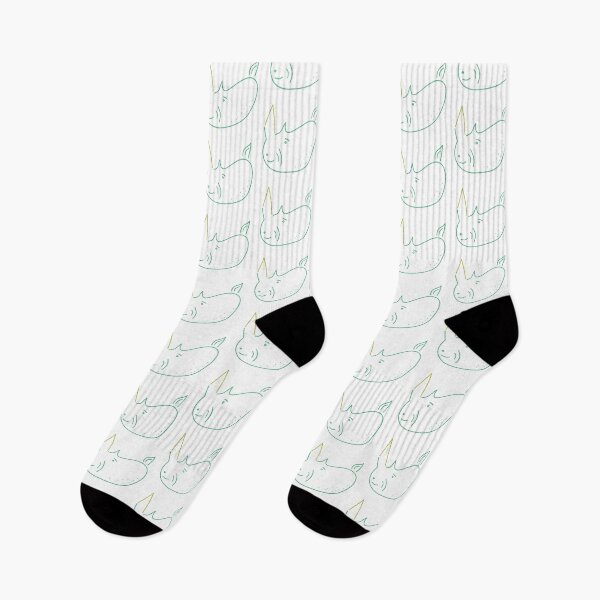Item preview, One Rhino in Green designed and sold by TessaPeartree.