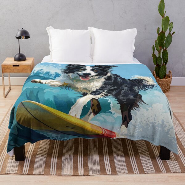 Item preview, Surfing Border Collie designed and sold by VelvetRoom.