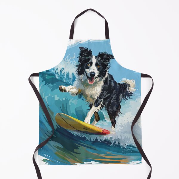Item preview, Surfing Border Collie designed and sold by VelvetRoom.