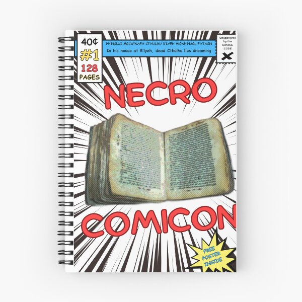 Item preview, The Necronomicon (Comic Book Edition) designed and sold by The Scriptorium Gift Shop and Tea Room.