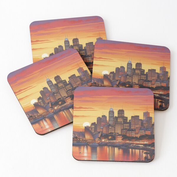 Item preview, Sunset in the city designed and sold by GasconyPassion.