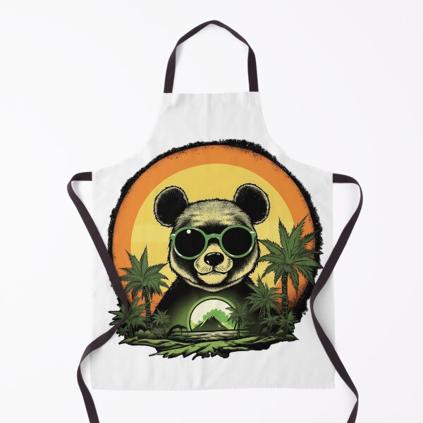 Item preview, Cool Weed Panda Bear in the Green designed and sold by MLArtifex.