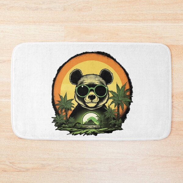 Item preview, Cool Weed Panda Bear in the Green designed and sold by MLArtifex.