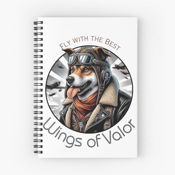 Item preview, dog 1940s pilot - Wings of Valor - Fly with the Best designed and sold by Iden-store.