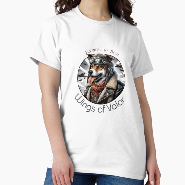 Item preview, dog 1940s pilot - Wings of Valor - Fly with the Best designed and sold by Iden-store.