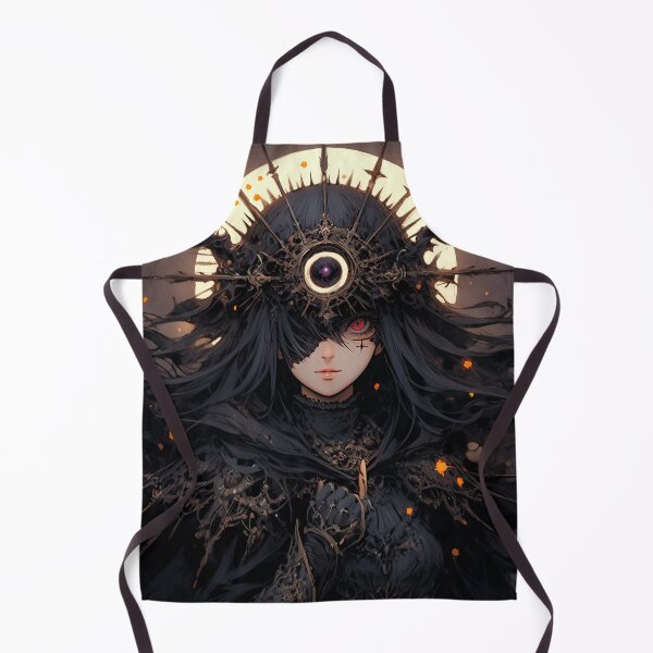 Item preview, Dark Mysterious Celestial Gothic Anime Girl designed and sold by bubblegoth.