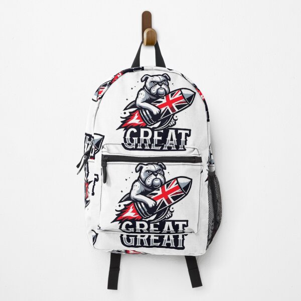 Item preview, Bulldog Union Jack, rocket designed and sold by jhojho.