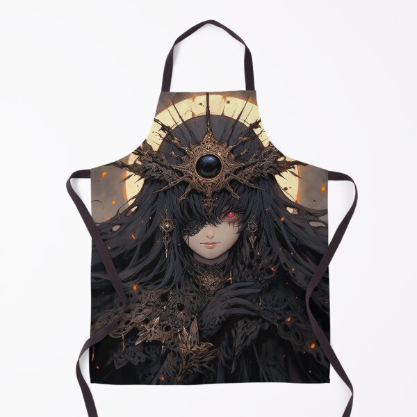 Item preview, Dark Occult Fantasy Magician Anime Girl designed and sold by bubblegoth.