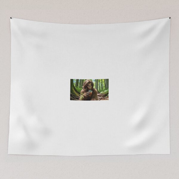 Item preview, Beautiful Sasquatch in forest designed and sold by artywarren.
