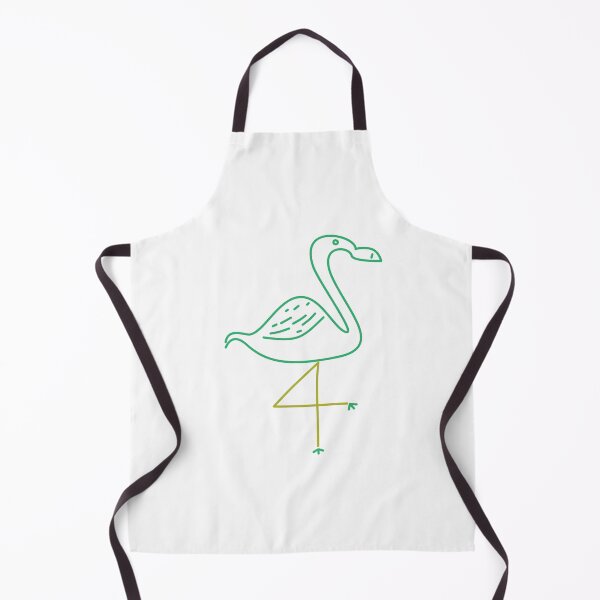 Item preview, Four Flamingo in Green designed and sold by TessaPeartree.