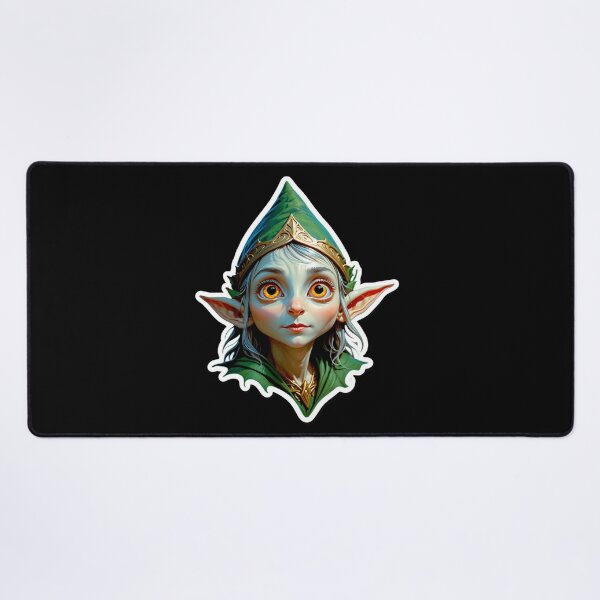 Item preview, Fantasy Elf with Large Eyes designed and sold by artwaves.