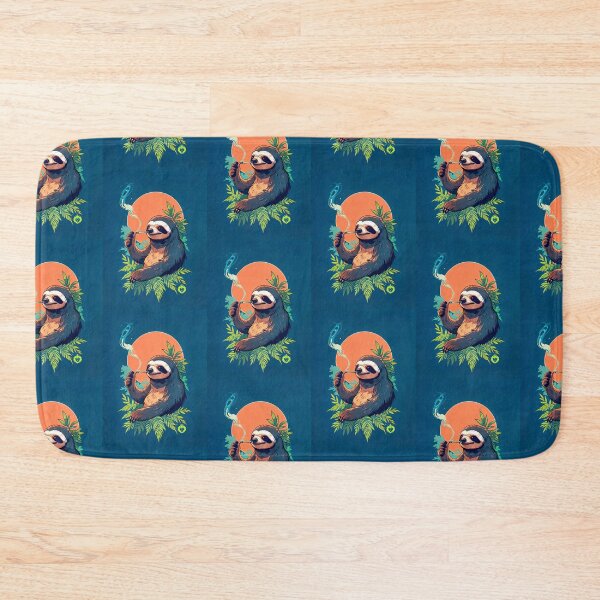 Item preview, Sloth smoking weed designed and sold by GreenKingShop.