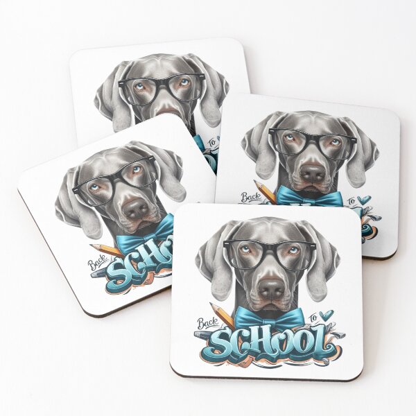 Item preview, Back to School Graffiti Style | Cute Weimaraner Dog Design  |  Design Nr. 88 designed and sold by WeimTrails.