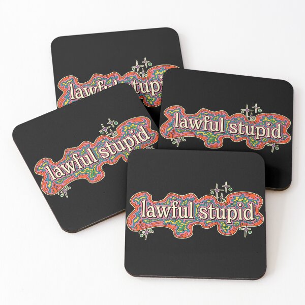 Item preview, lawful stupid designed and sold by maddi-go-lucky.