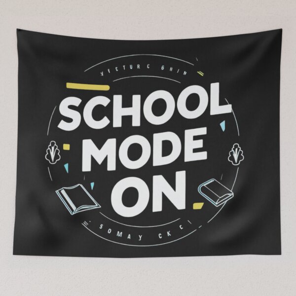 Item preview, SCHOOL MODE ON, BACK TO SCHOOL designed and sold by YourTrendyTees.