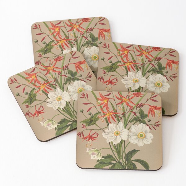 Item preview, Anemone Flower Scientific Vintage Illustration designed and sold by Lacasadellora.
