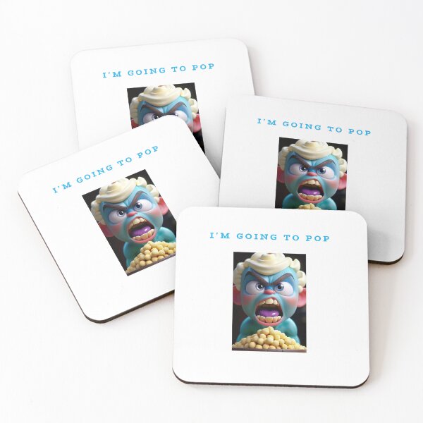 Item preview, I'm Going To Pop popcorn designed and sold by OAKDEN.