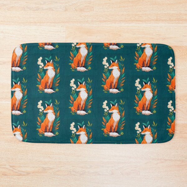 Item preview, Fox smoking weed designed and sold by GreenKingShop.