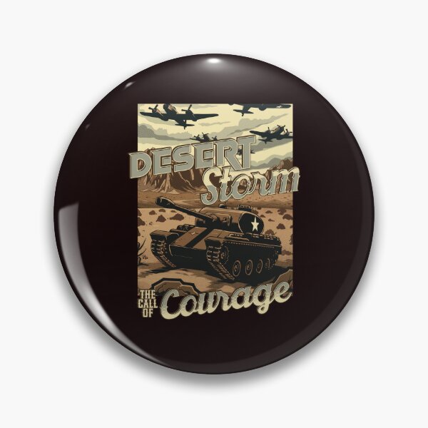 Item preview, Veteran Operation Desert Storm The Call Of Courage designed and sold by fantasticdesign.