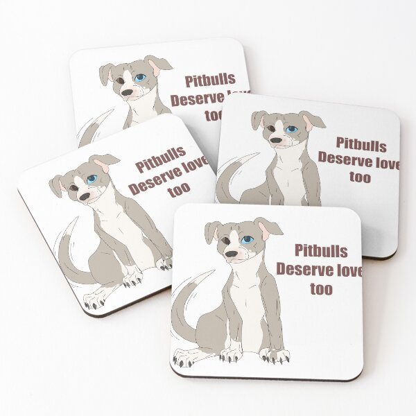Item preview, Pitbulls deserve love too designed and sold by BeeTheDragon-1.