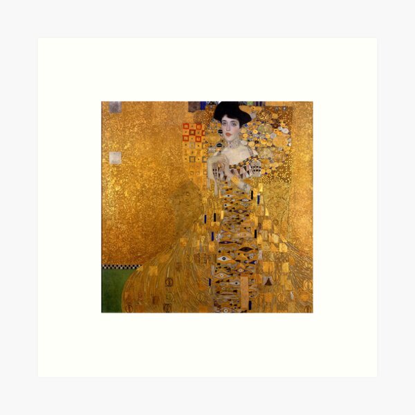 DIE DAME IN GOLD - GUSTAV KLIMT Kunstdruck