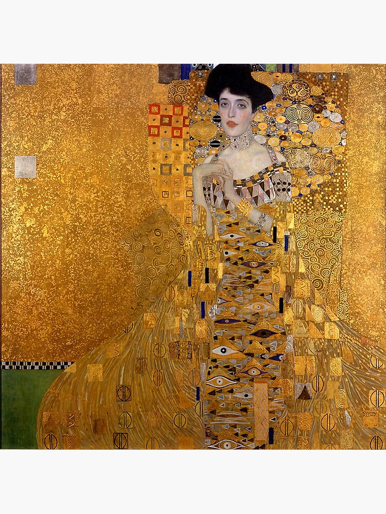 DIE DAME IN GOLD - GUSTAV KLIMT von iconicpaintings