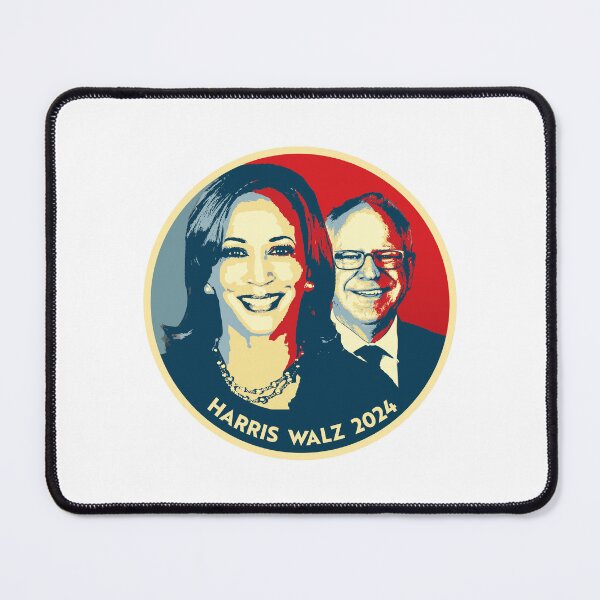 Item preview, Harris Walz Button 2024 designed and sold by partyfarty.