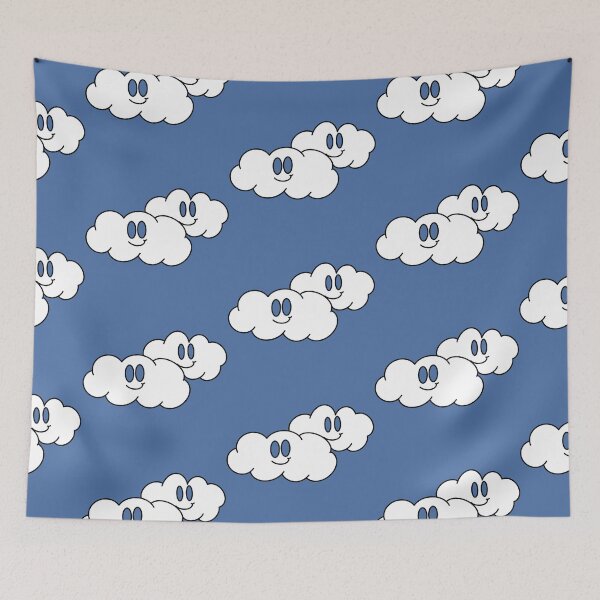 Item preview, Groovy Happy Clouds designed and sold by OldSoulKraft.