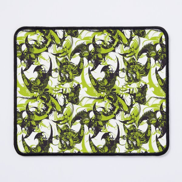 Item preview, Green-white abstraction pattern designed and sold by HIGHWAYTOMERCH.