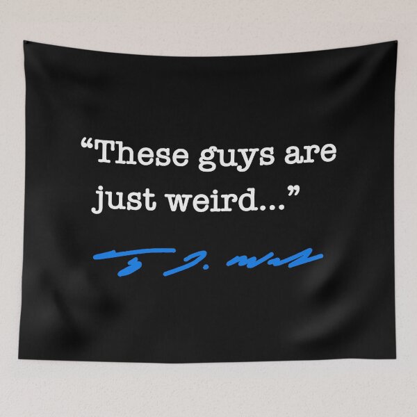 Artikelvorschau, These guys are just weird - Tim Walz (white/blue) entworfen und verkauft von Thelittlelord.