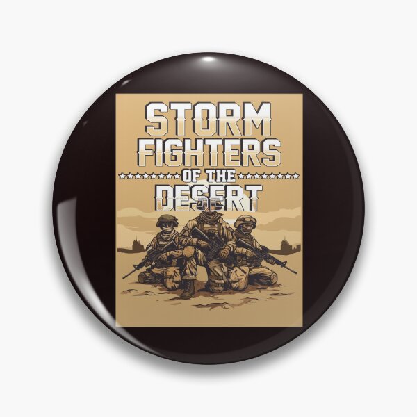 Item preview, Veteran Operation Desert Storm War Storm Fighters of the Desert  designed and sold by fantasticdesign.