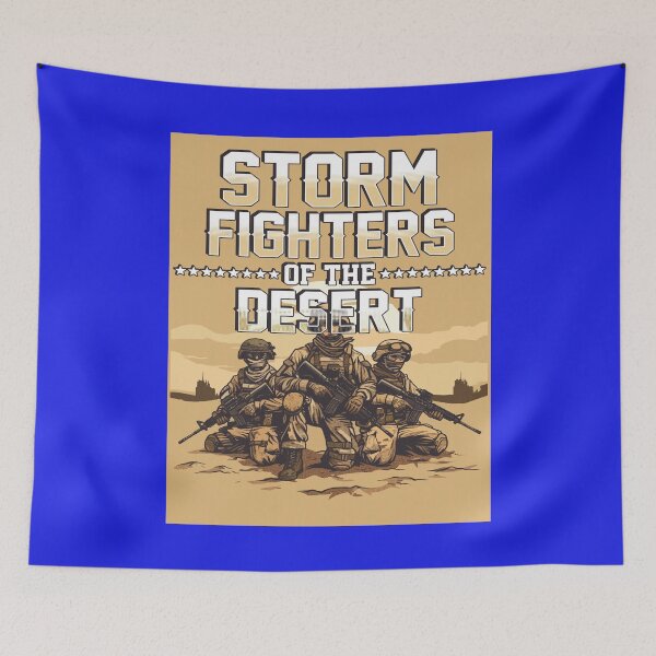 Item preview, Veteran Operation Desert Storm War Storm Fighters of the Desert  designed and sold by fantasticdesign.